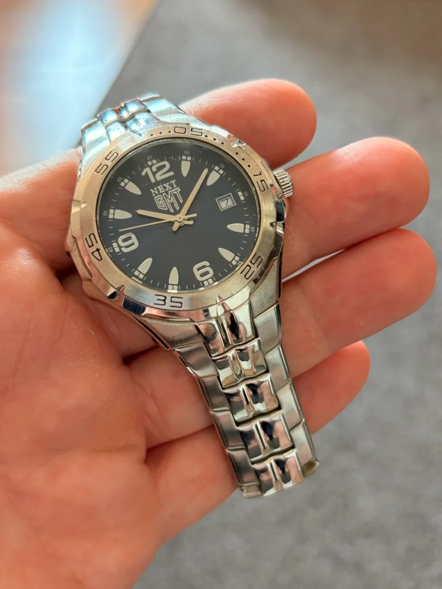 NEXT GMT Men’s Quartz Watch 944519 Stainless Steel - Image 1
