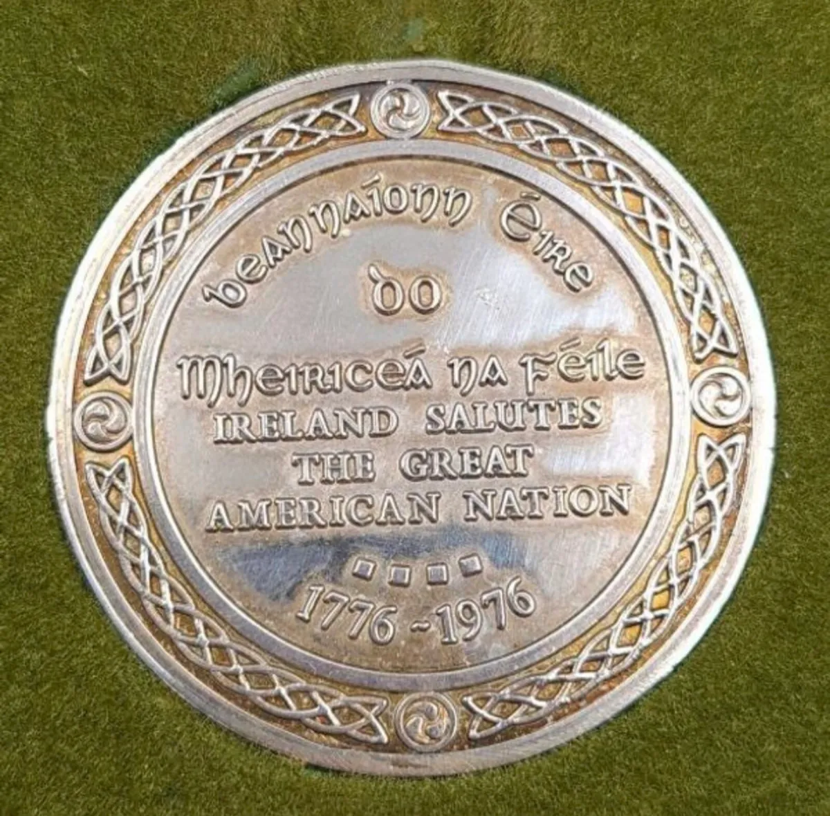Irish In America Commemorative Medallion - Image 3
