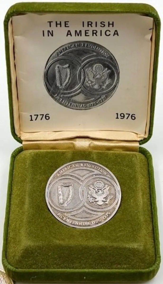 Irish In America Commemorative Medallion - Image 1