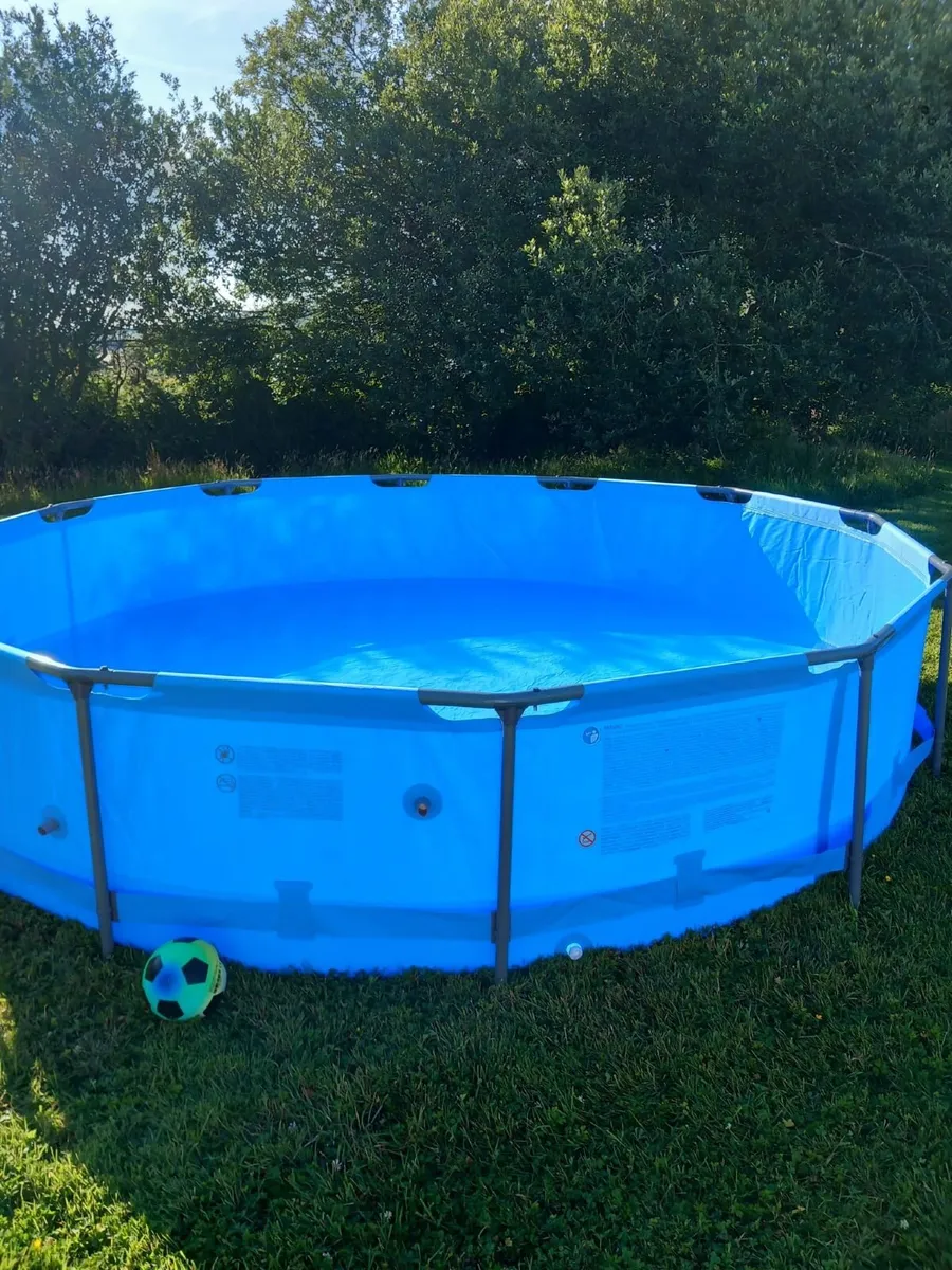 14ft pool steel frame - Image 1