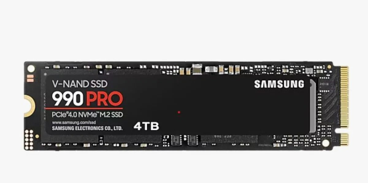 4TB Samsung 990 Pro NVMe SSD M.2 - Image 2