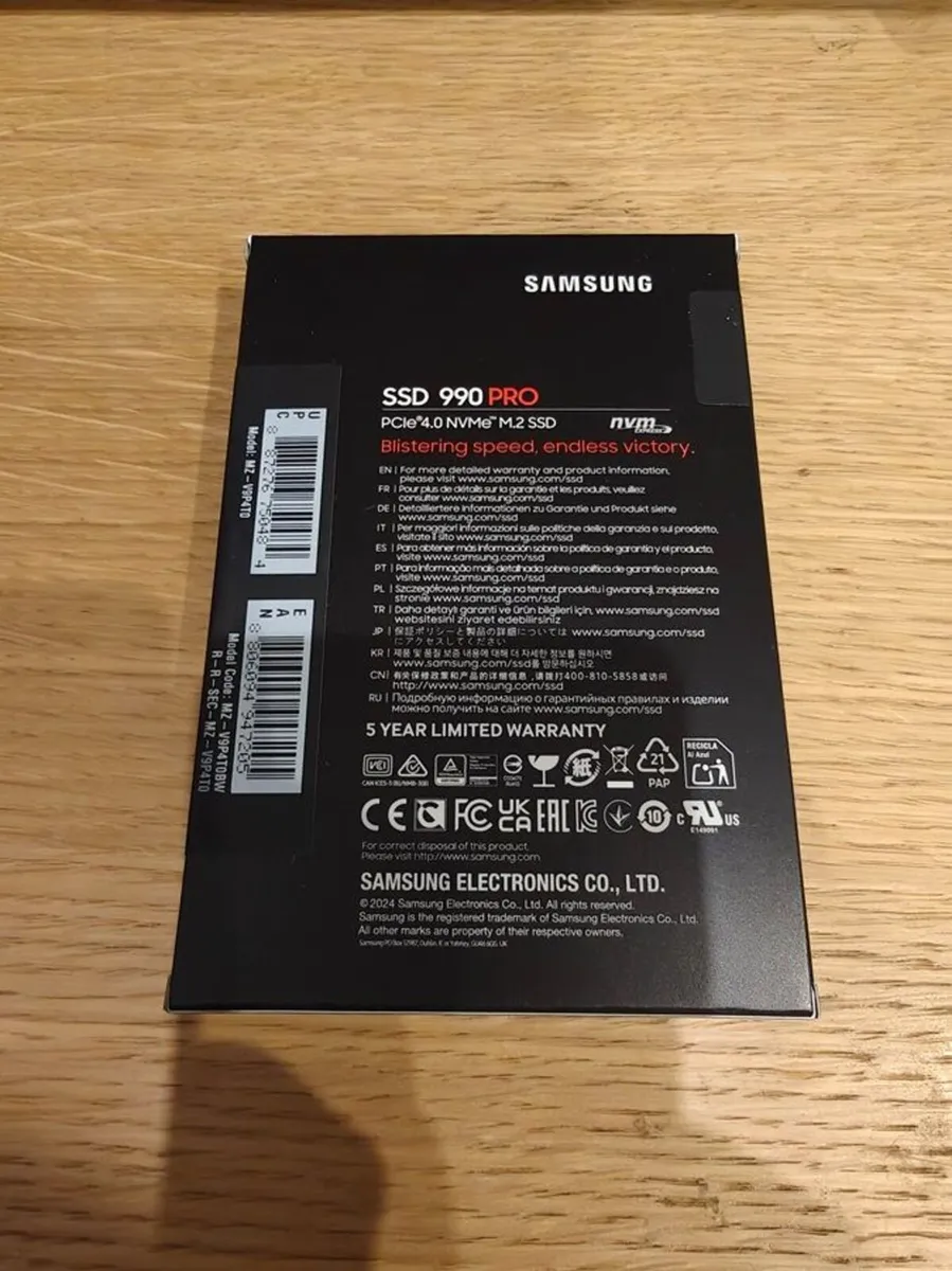 4TB Samsung 990 Pro NVMe SSD M.2 - Image 4