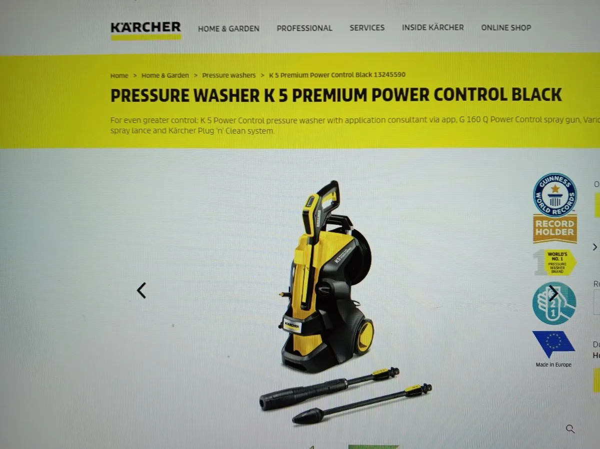 Karcher K5 Premuim Black Edition Hose Real Extras - Image 2