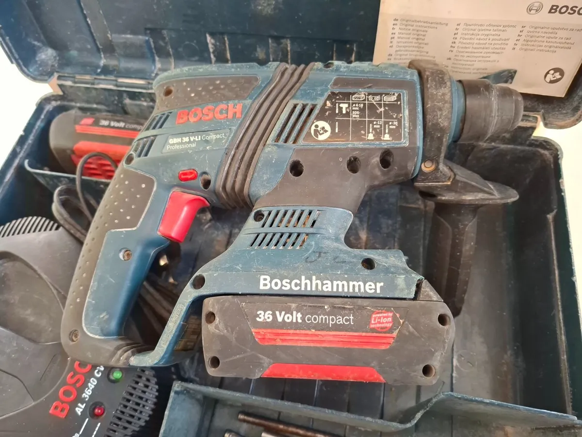 Bosch GBH 36 V-LI Compact 2 Mode Drill - Image 4