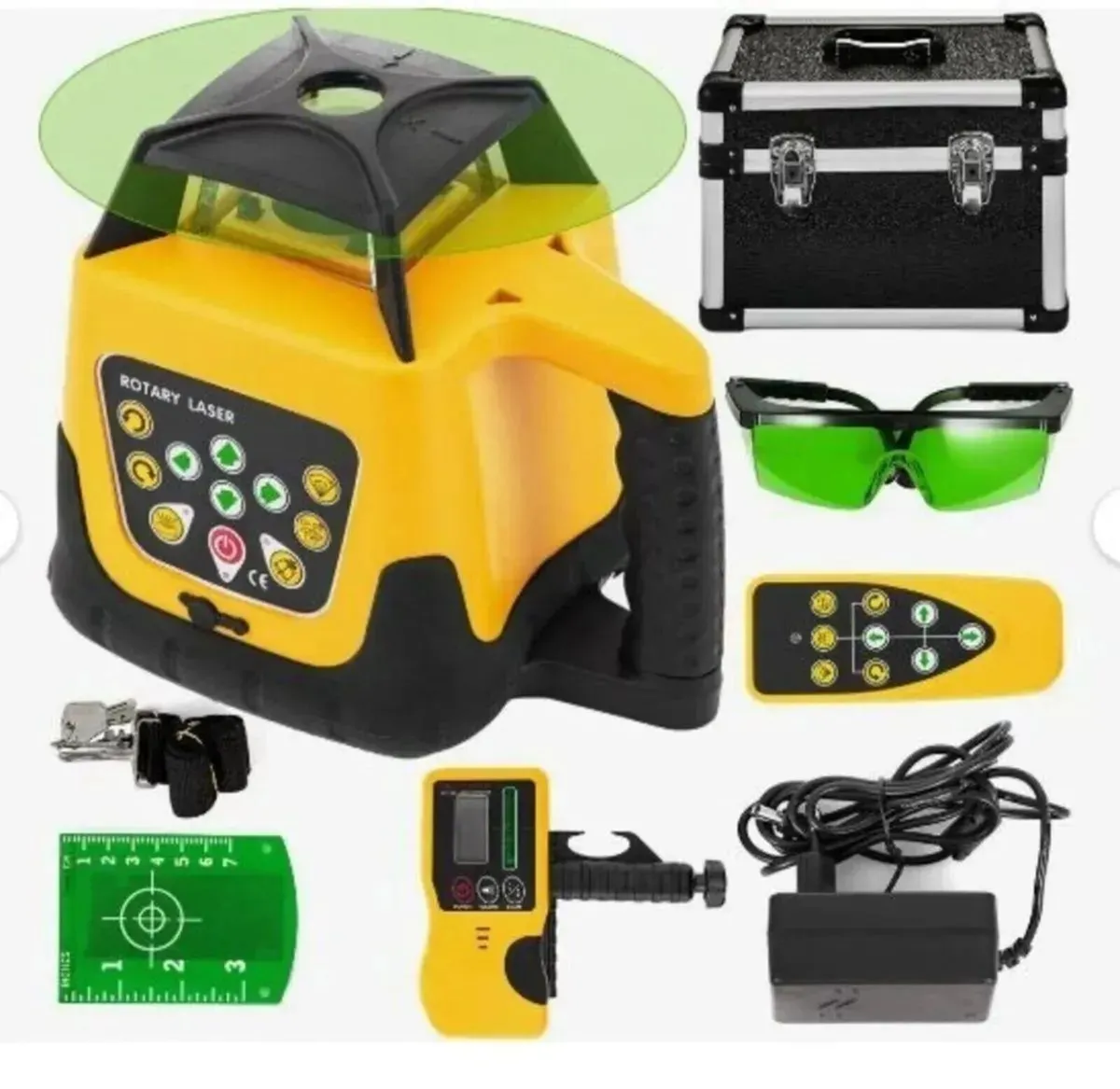Green Beam Rotary Laser Level for Surveying - Image 1