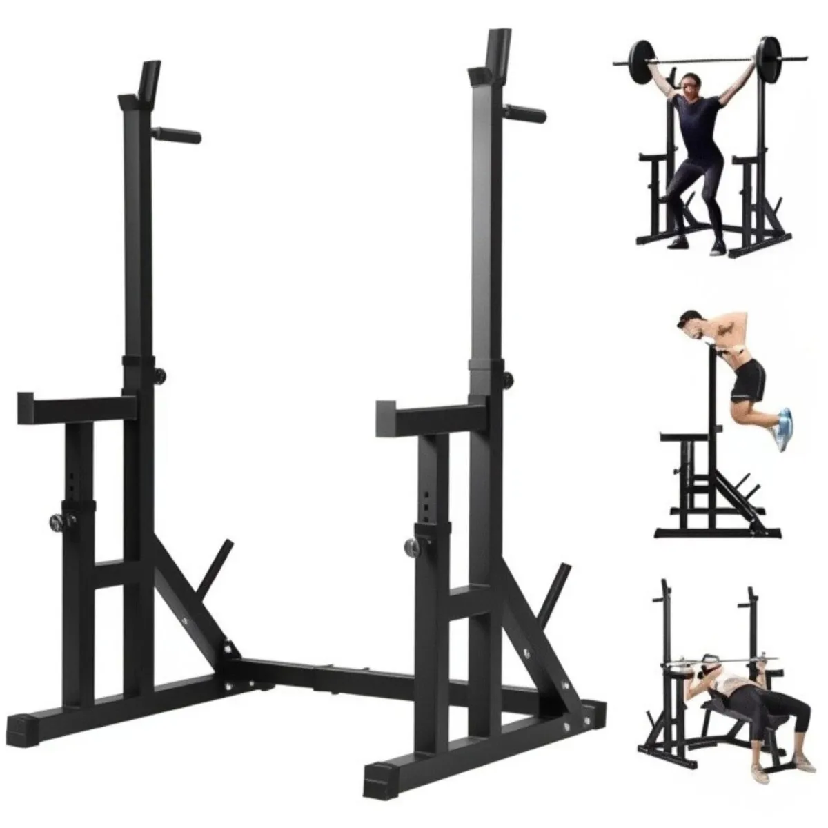 Adjustable Bench Press/Squat rack - Image 1
