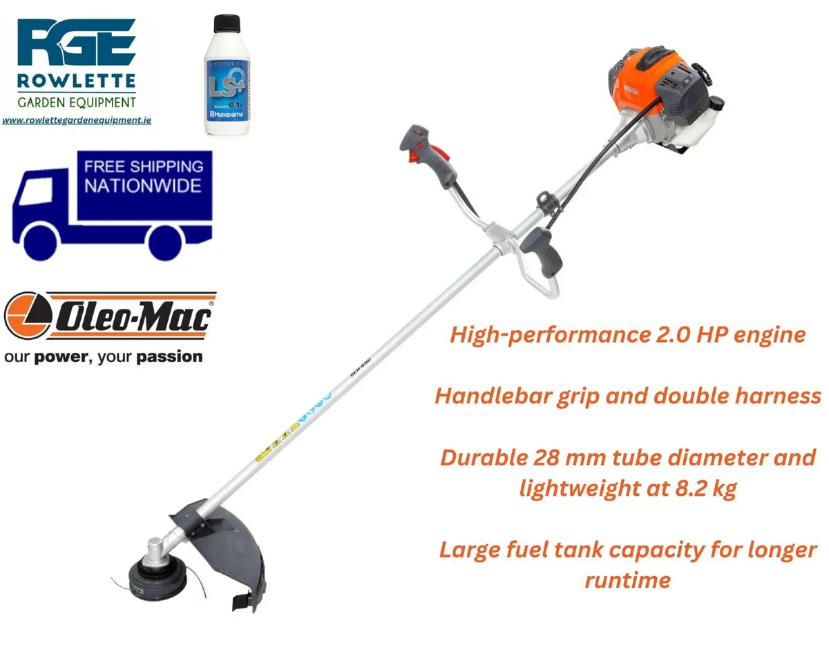 Oleo Mac BCH 400 T Bike Handle Strimmer - Image 1