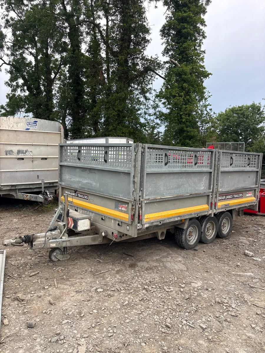 2020 Brian James 12ft tipping trailer - Image 2