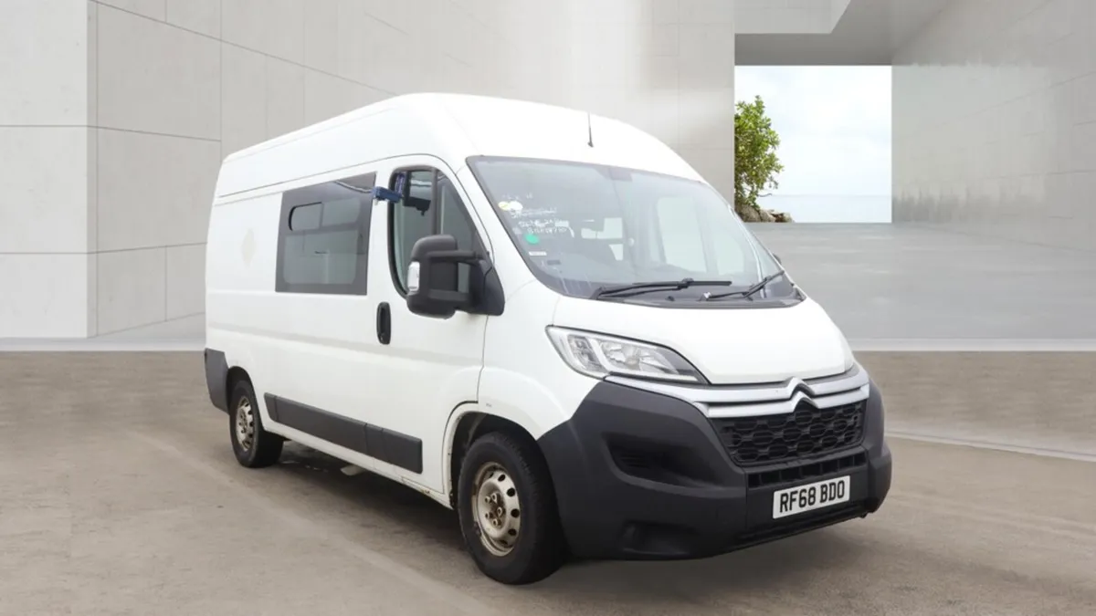LATE 2018 CITROEN RELAY ENTERPRISE CREWCAB - Image 1