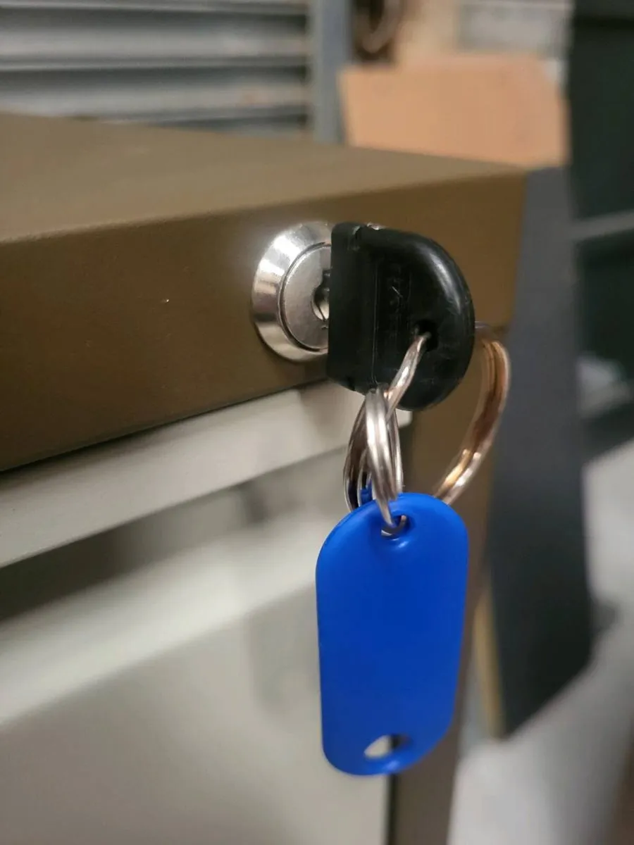 Triumph Filing Cabinets With Keys. Mint Condition - Image 4