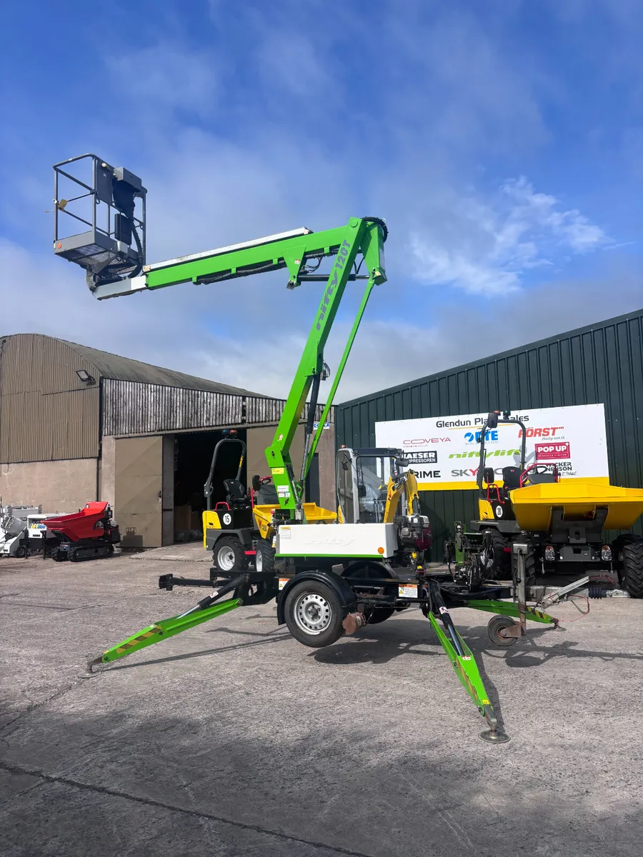 Used Niftylift 120T 12m trailer mount cherrypicker - Image 1