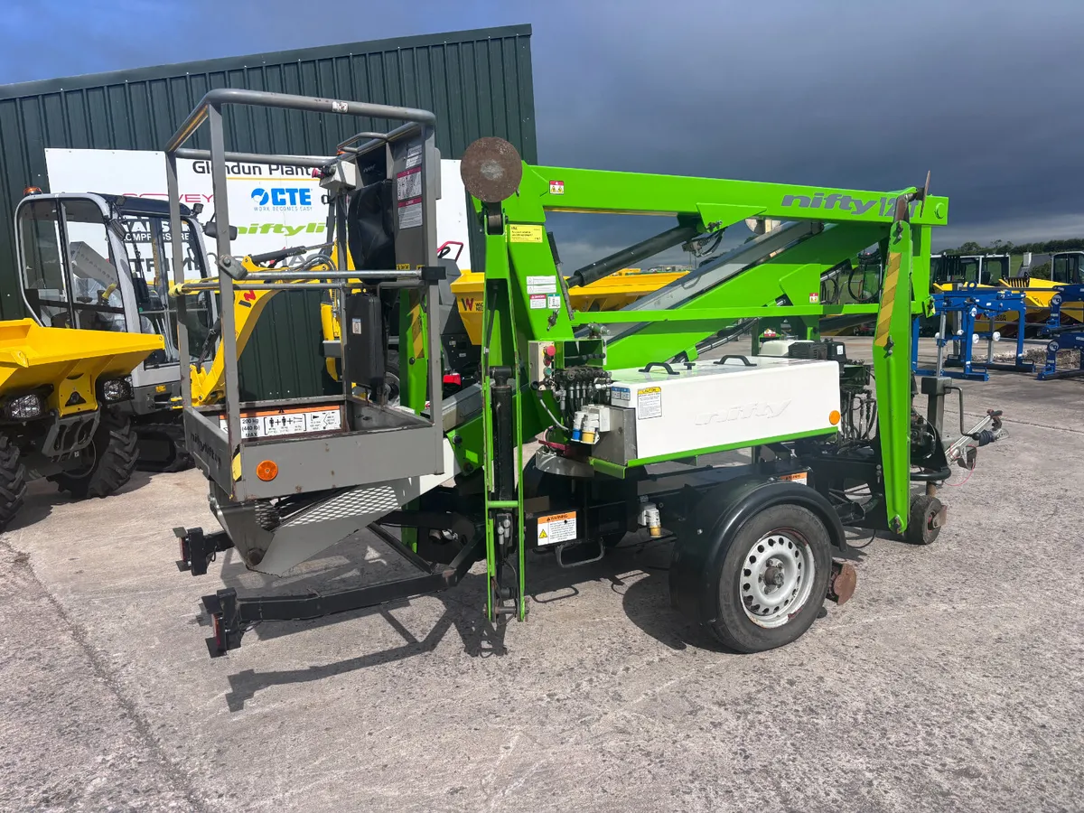 Used Niftylift 120T 12m trailer mount cherrypicker - Image 4