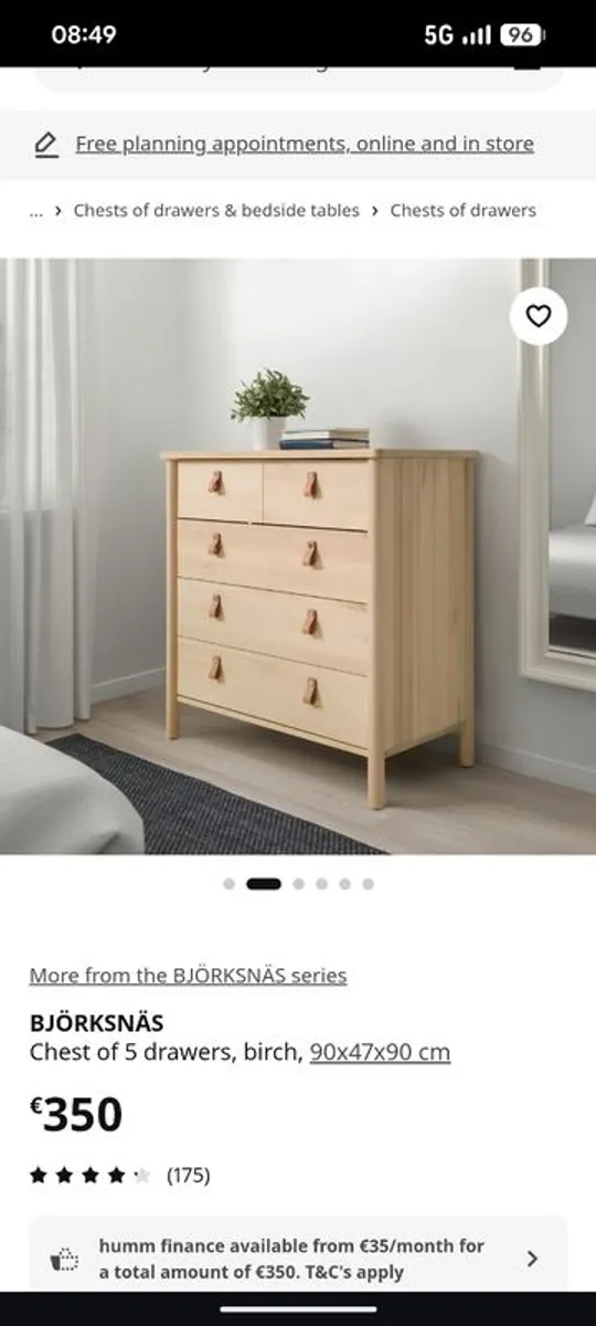 IKEA Chest of Drawers - Image 3