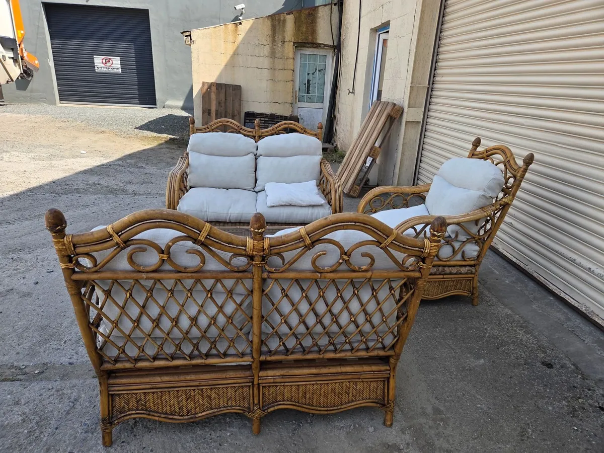 Rattan Garden / Conservatory Furniture Set - Image 2