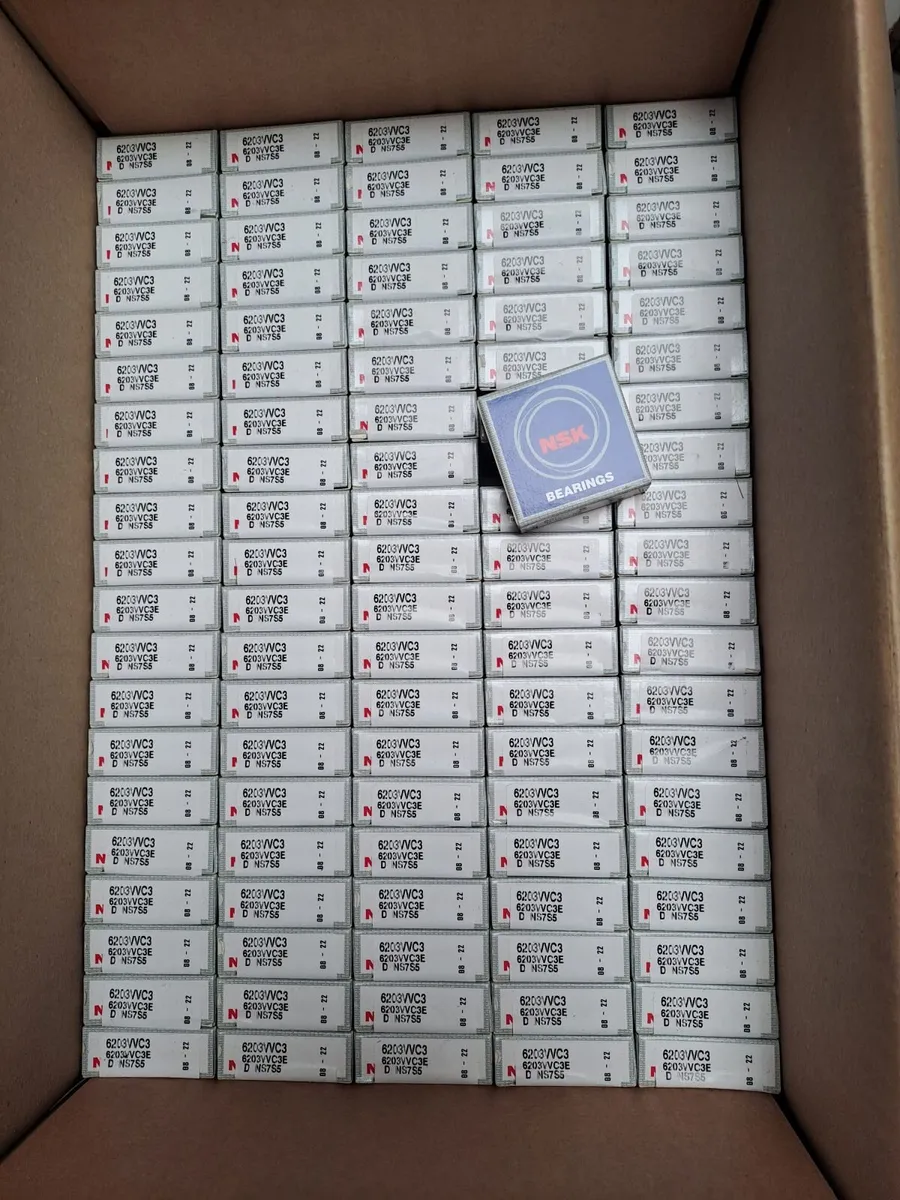 Bearings (new, unused) NSK 6303,  x100 quantity