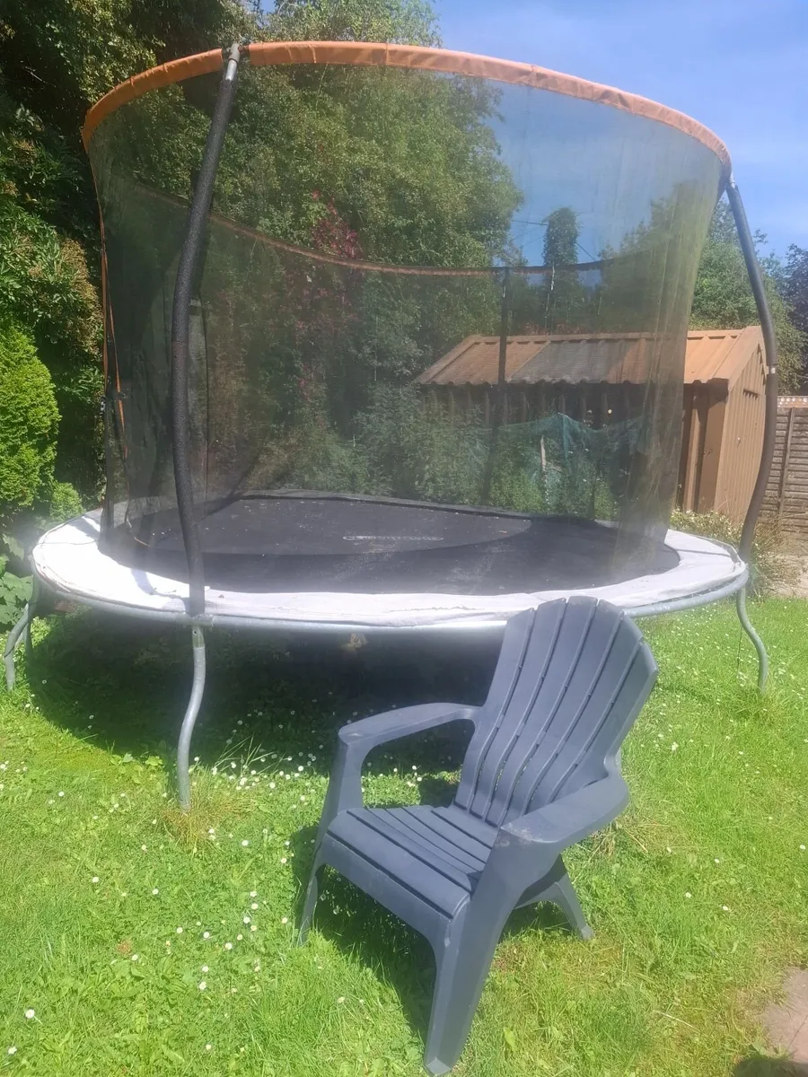 14ft Trampoline Enclosure with steps - Image 3