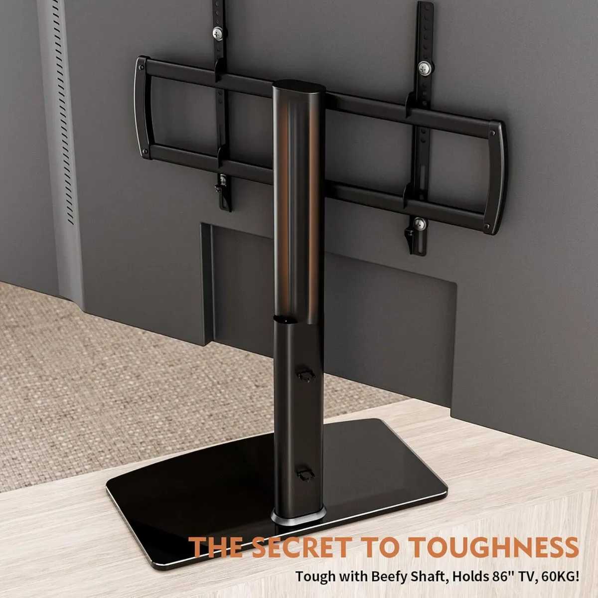 Universal Swivel TV Stand Base Table Top Stand - Image 4
