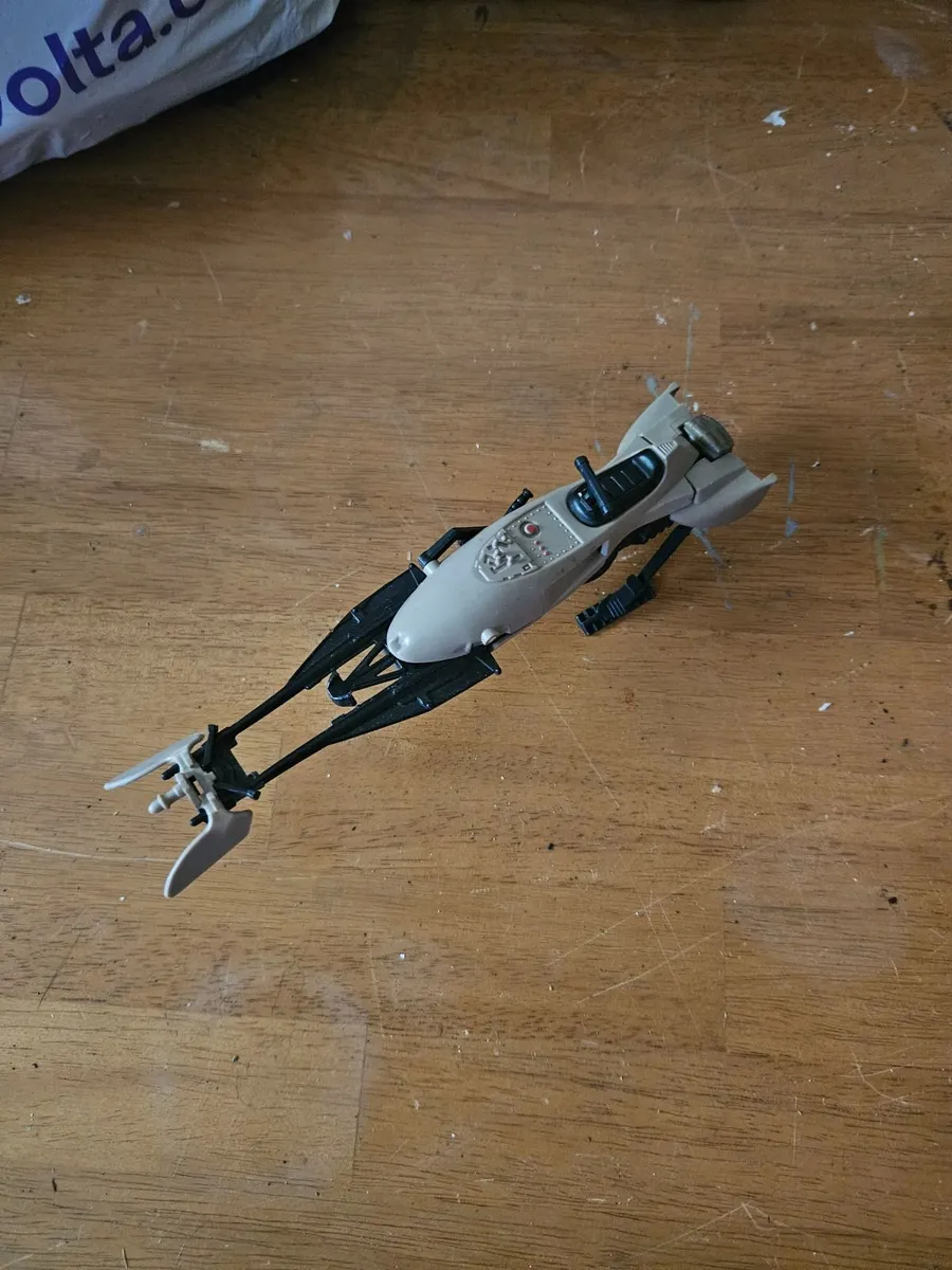 Vintage Star Wars ROTJ Speeder Bike - Image 1