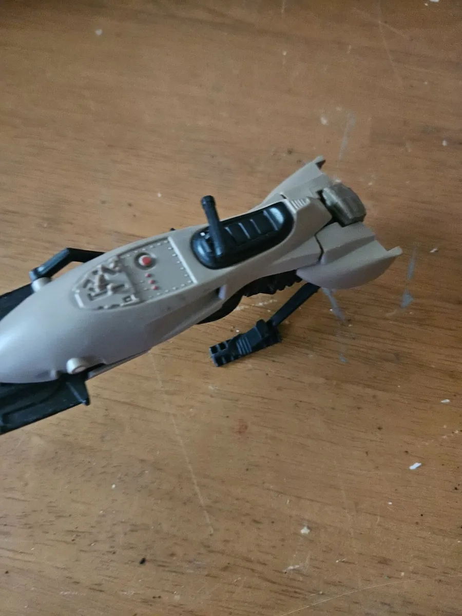 Vintage Star Wars ROTJ Speeder Bike - Image 3