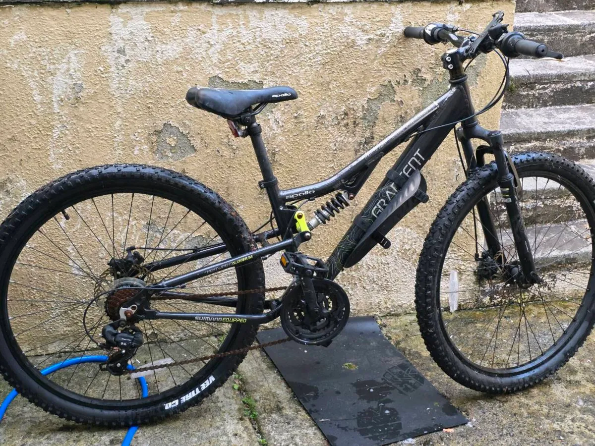 Apollo mountain bike.
