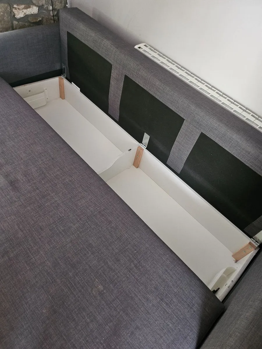 ikea sofa bed with storage - Image 4