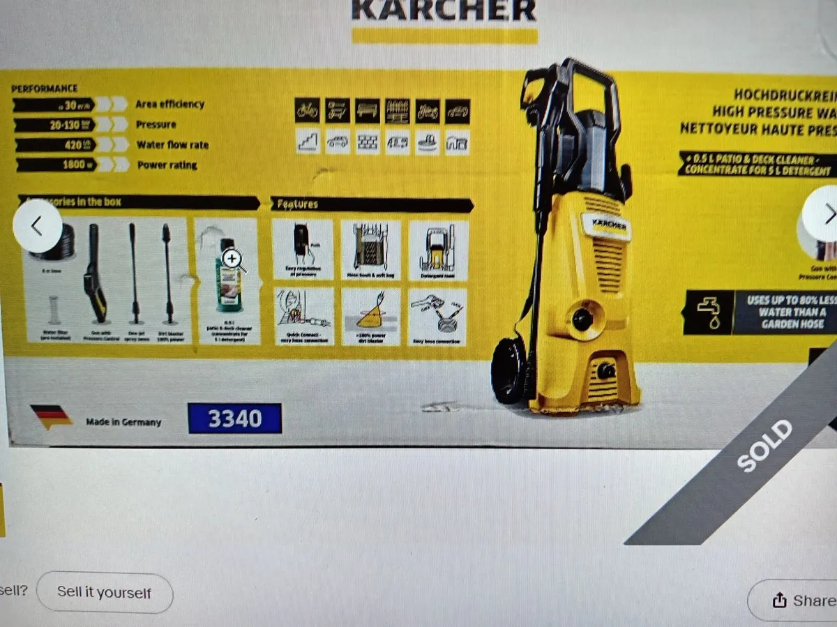 Power Washer K4 Premuim Smart Control-Extras-New - Image 3