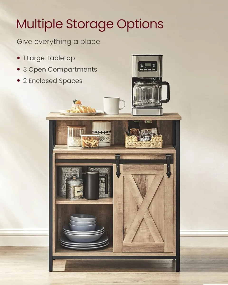 Sideboard Storage Cabinet Kitchen Cupboard - Image 4