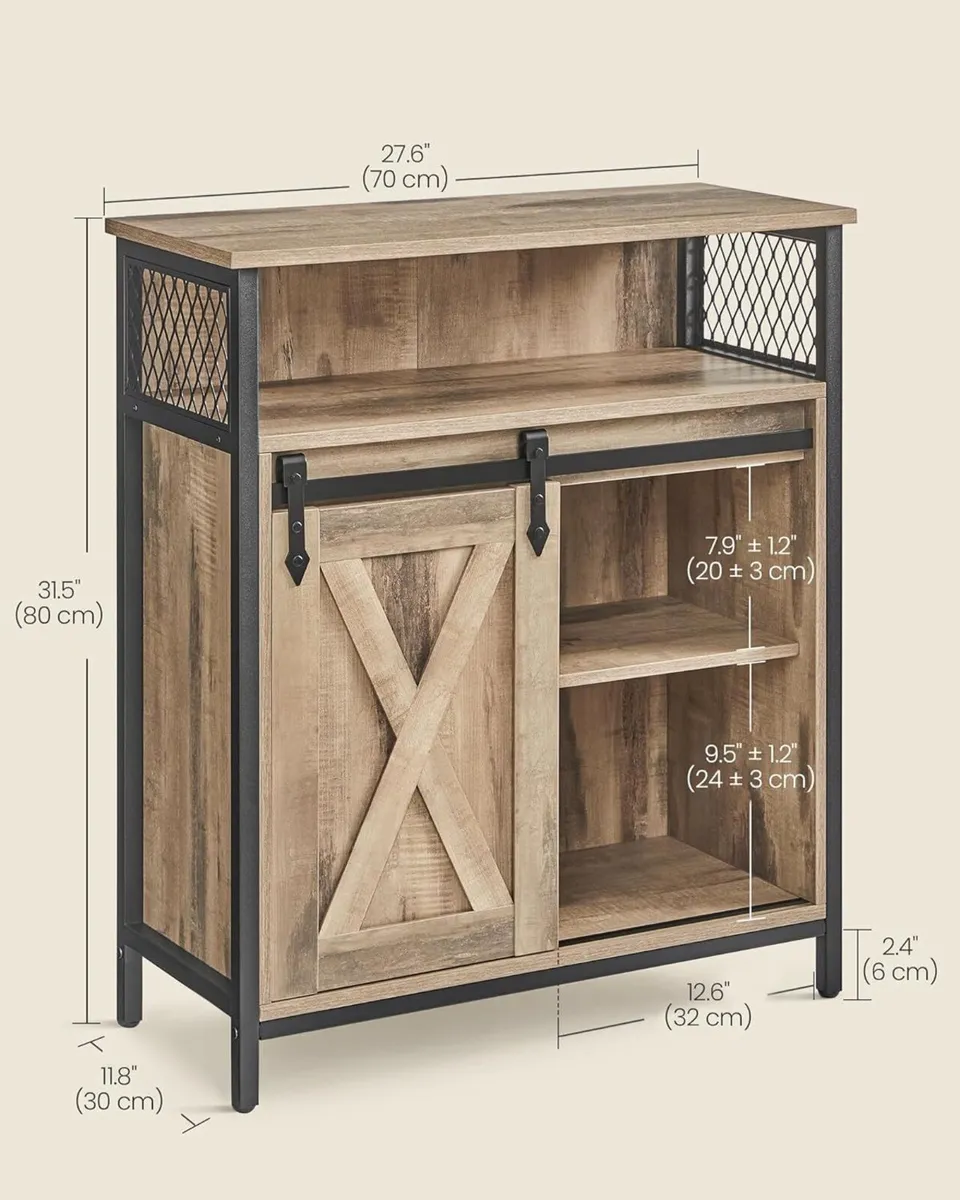 Sideboard Storage Cabinet Kitchen Cupboard - Image 3