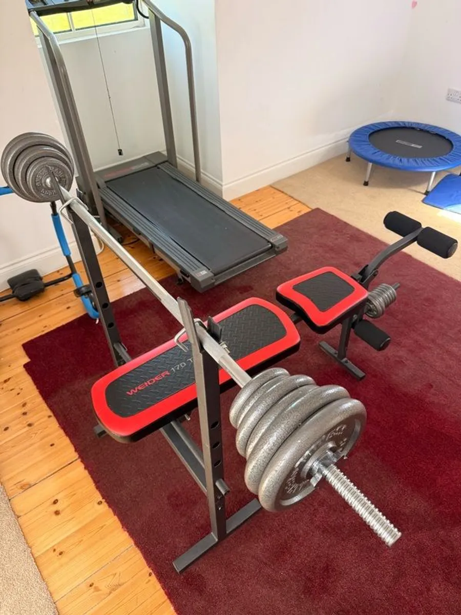 Multi purpose bench with weights - Image 1