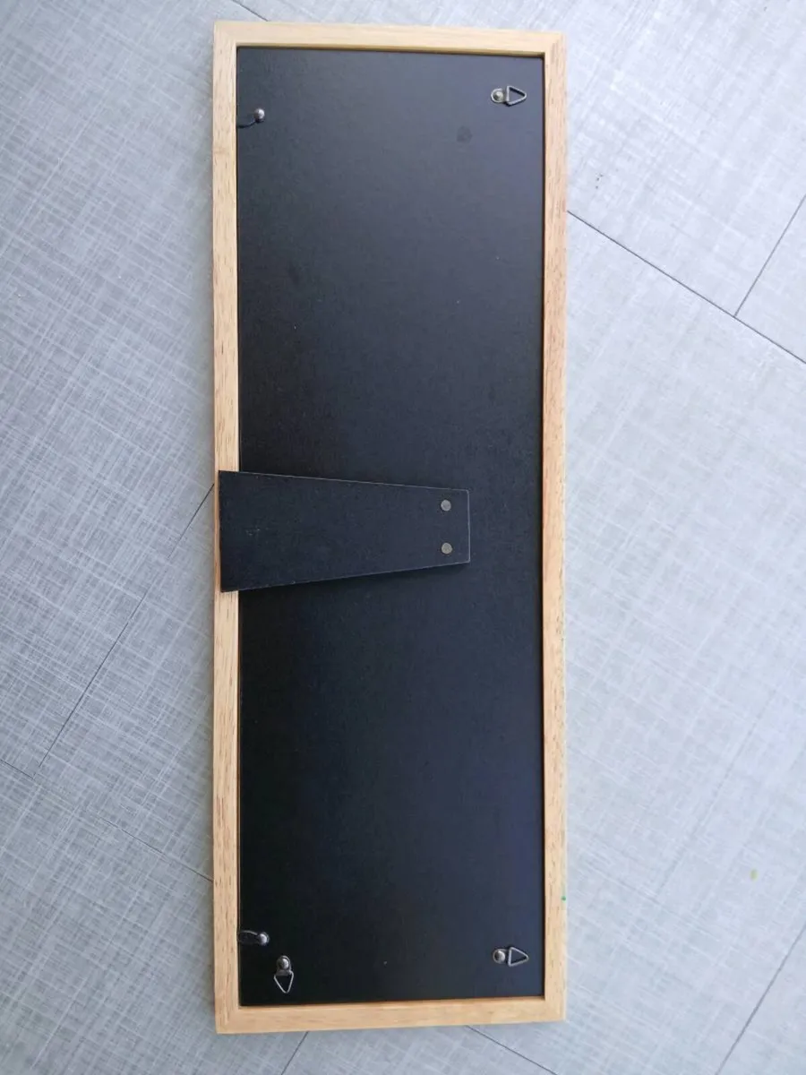 3 PHOTO BEECH WALL FRAME - Image 2