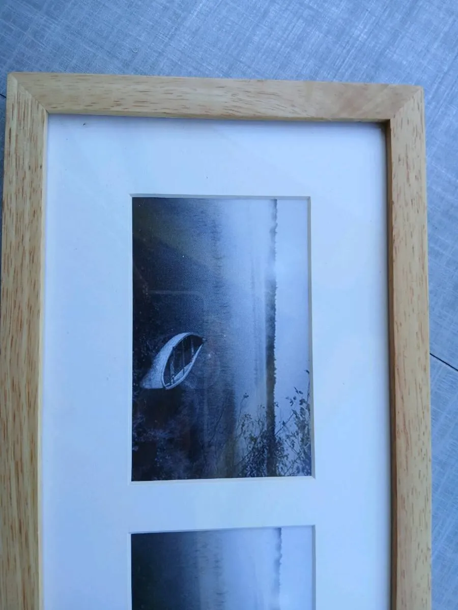 3 PHOTO BEECH WALL FRAME - Image 3