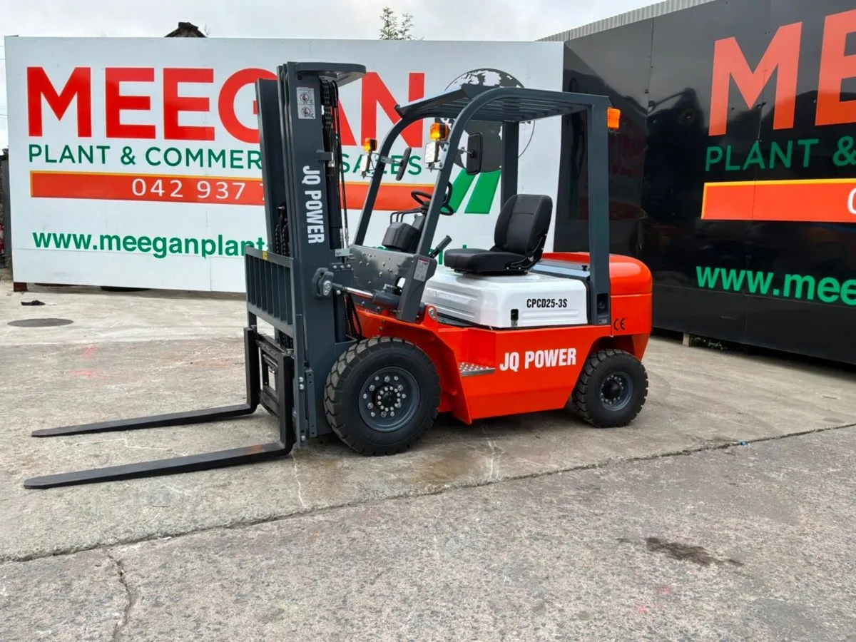 New / unused JQ Power CPD25-3s forklift.. 2.5 ton - Image 1