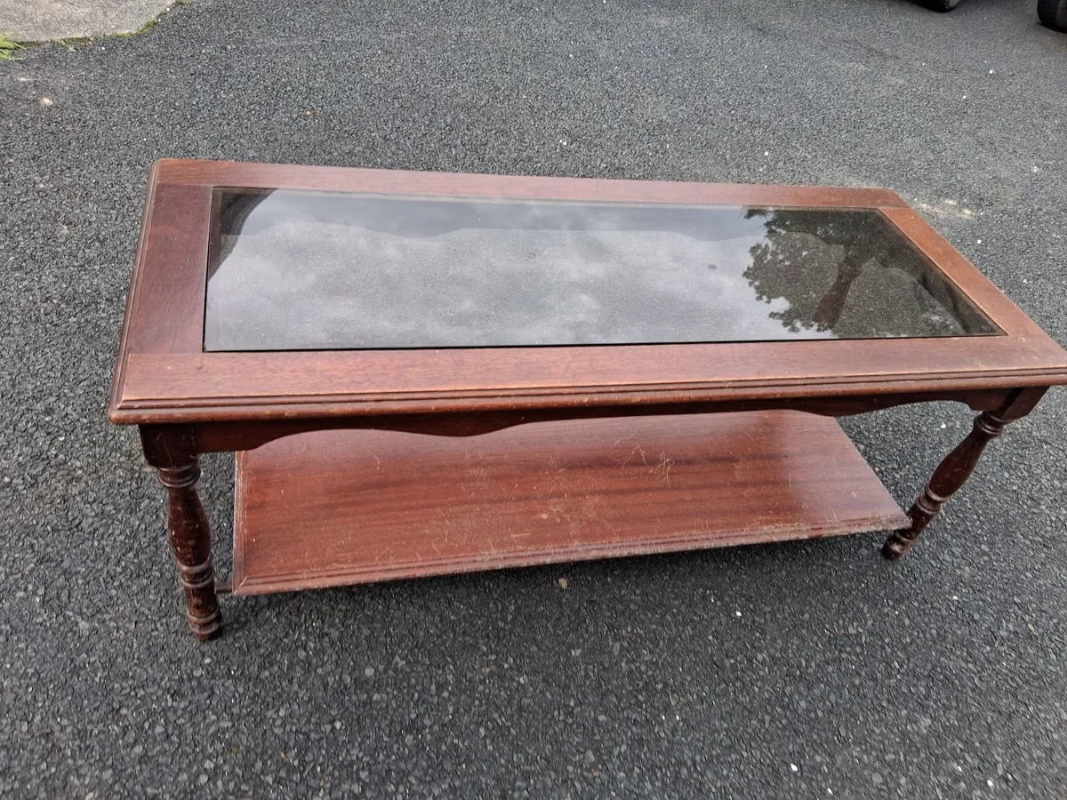 Glass top Coffee table - Image 2