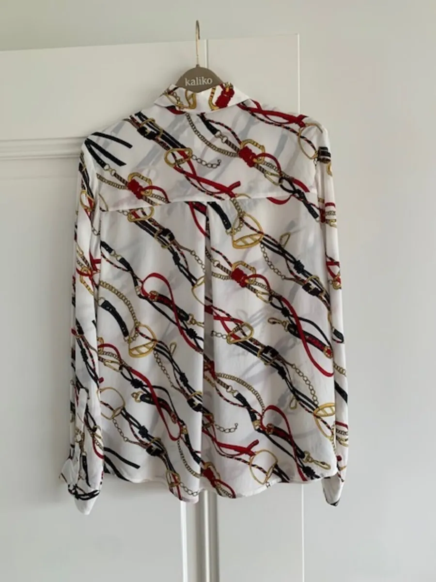 & Other Stories - Shirt [Equestrian] - 100% Silk - Image 2