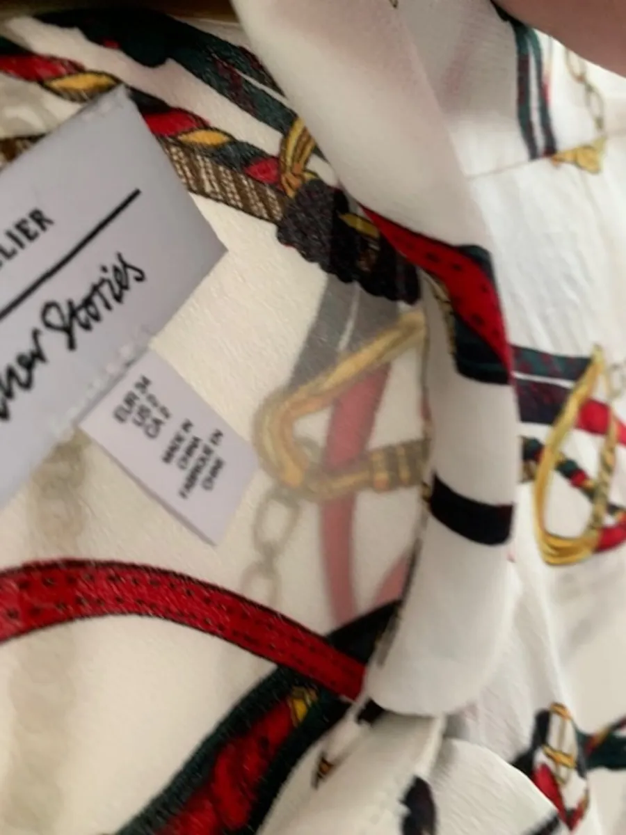 & Other Stories - Shirt [Equestrian] - 100% Silk - Image 3