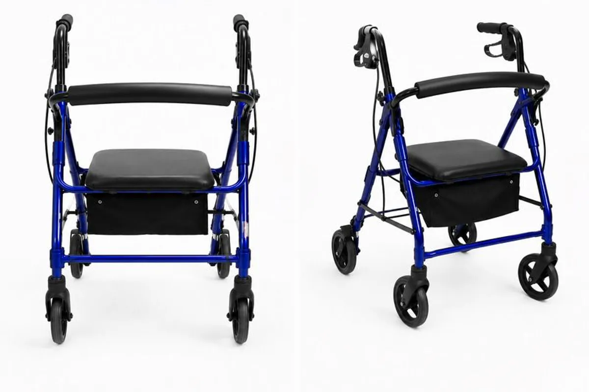 Days 100 Series Lightweight Rollator I Ex. Cond. - Image 1