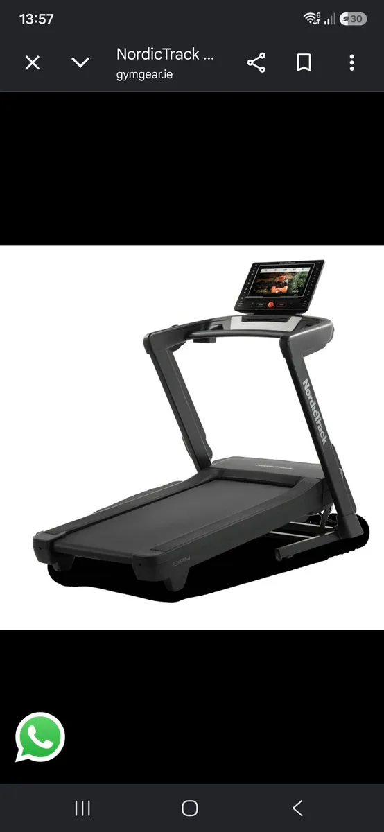 NordicTrack EXP 14i Treadmill - Image 1