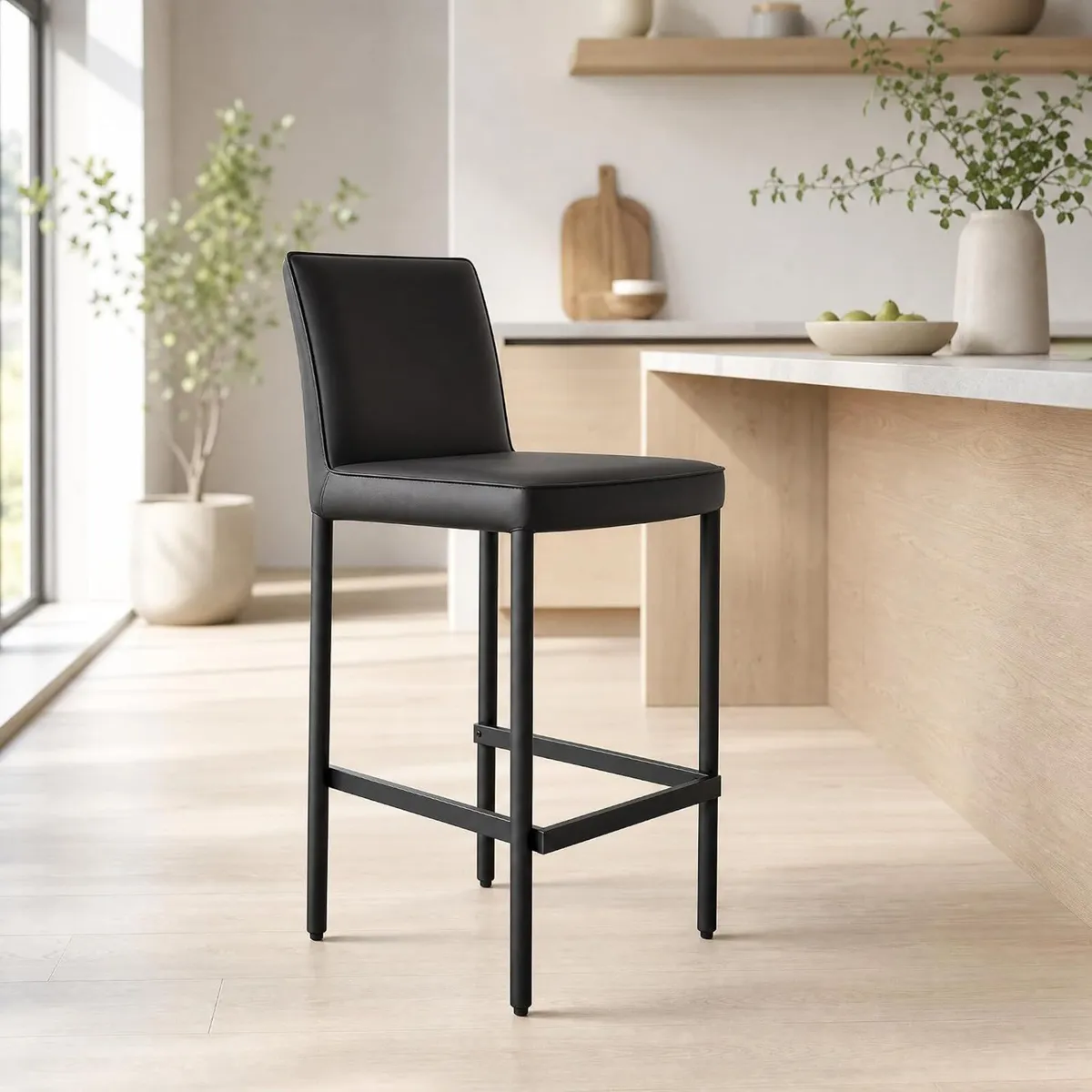 Bar Stool Upholstered - Image 1