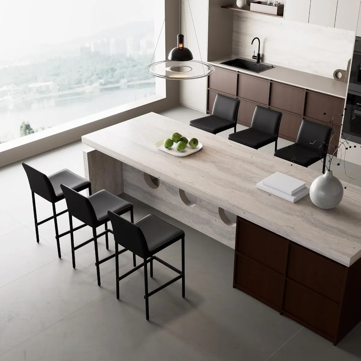 Bar Stool Upholstered - Image 4