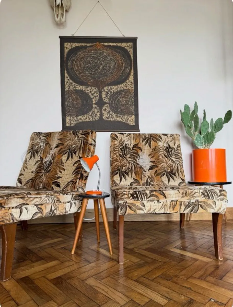 cocktail chairs mid century vintage retro - Image 1