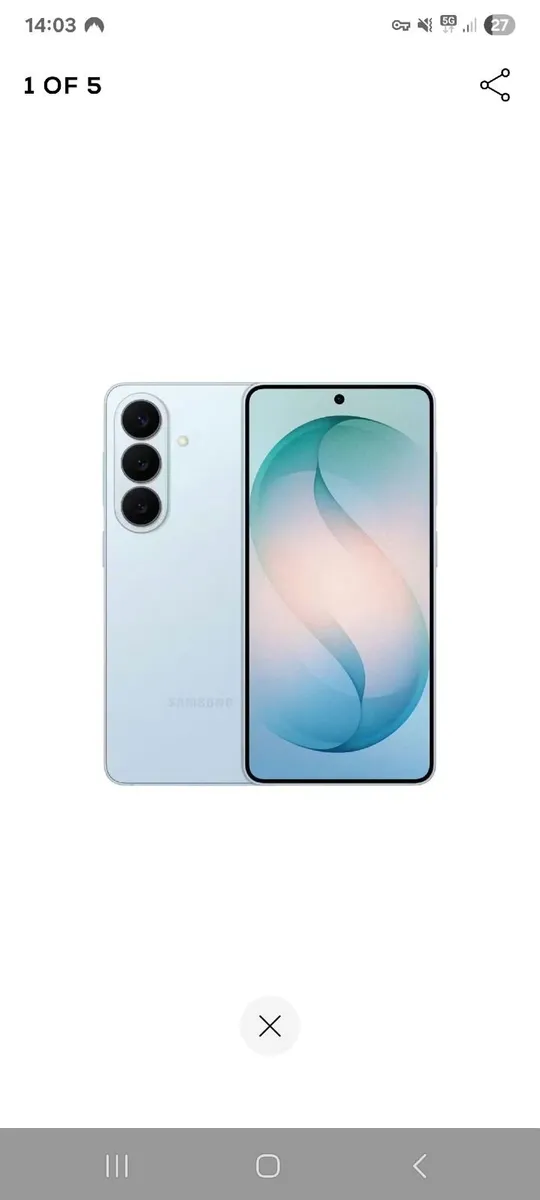 Samsung S26, Sky Blue, NEW - Image 2