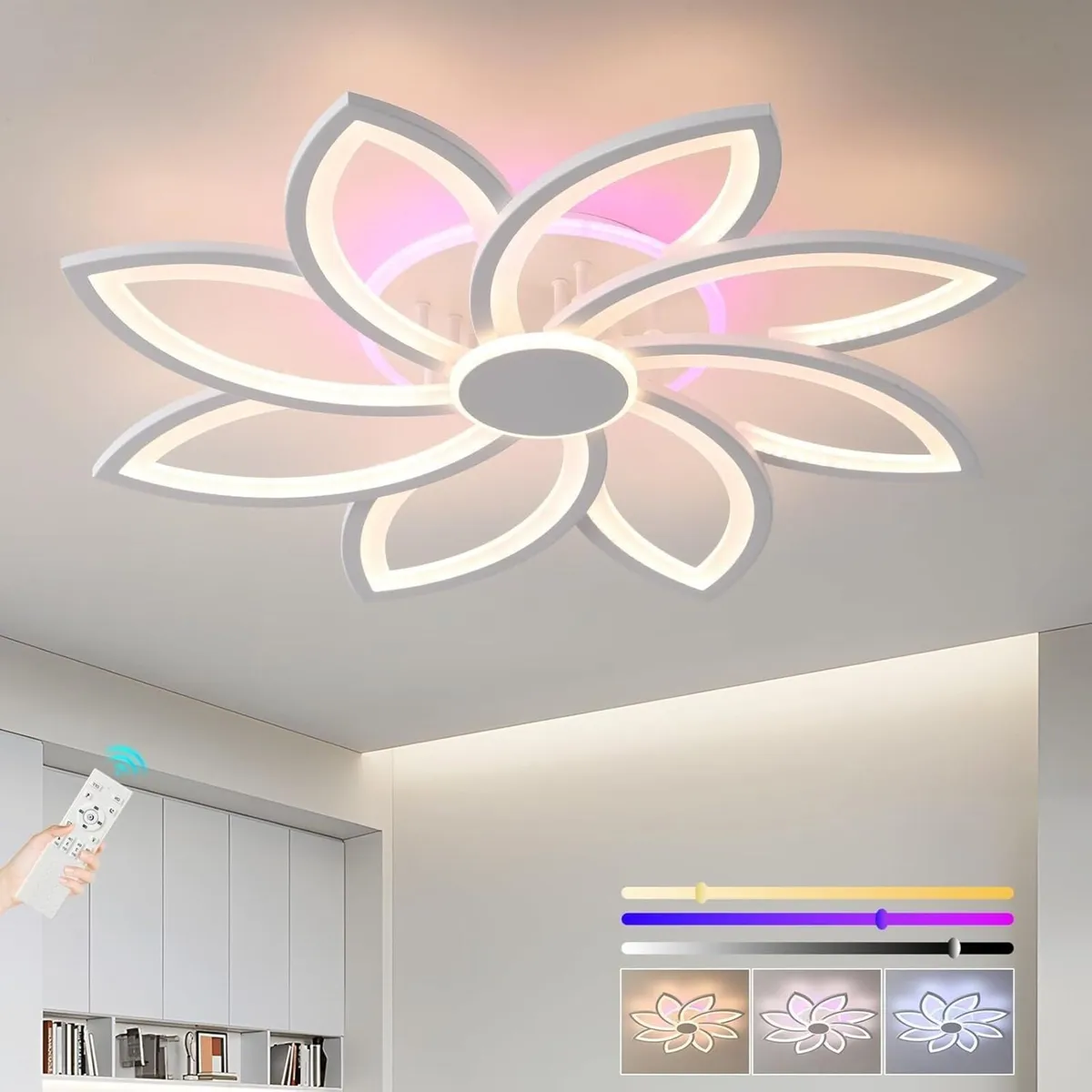 LED Ceiling Light Dimmable 70W Modern Flush Lights - Image 1