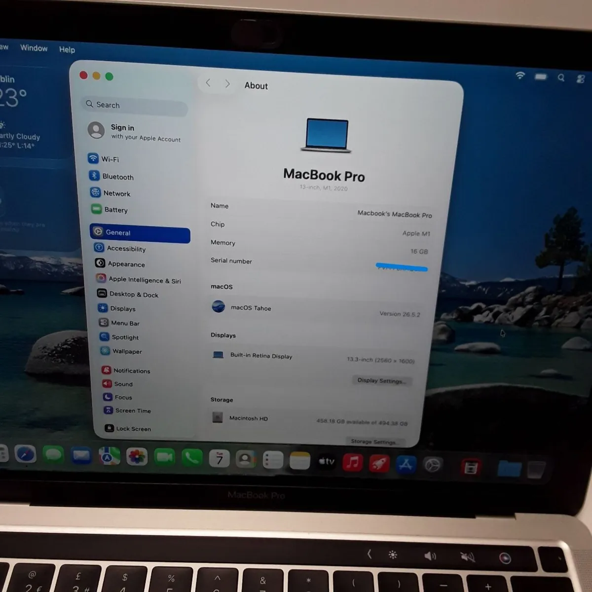 MacBook Pro M1 16GB RAM 13-inch (2020) | 500GB SSD - Image 3