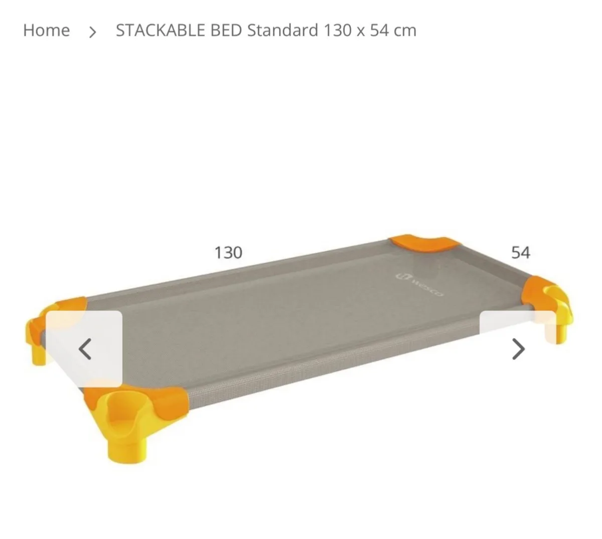 *Brand new* WESCO Stackable bed for 18mths-6years - Image 2