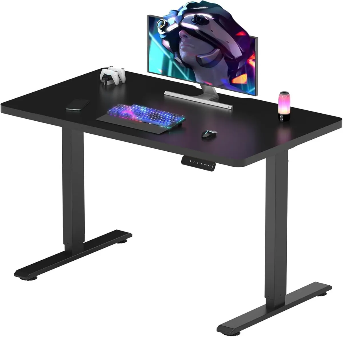 One Piece Electric Standing Desk Sit Stand Table - Image 1