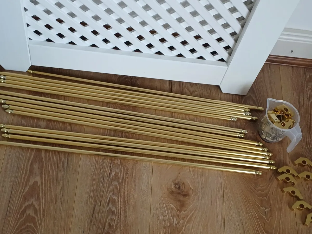Brass carpet spindle - Image 1