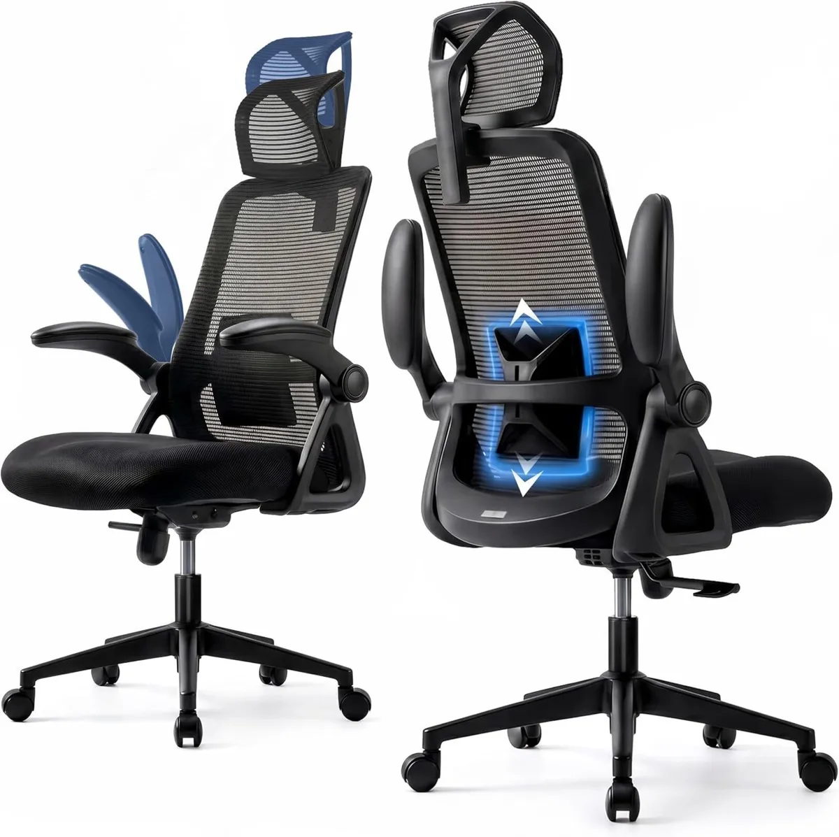Ergonomic Office Chair for Back Support Long Hours - Image 1