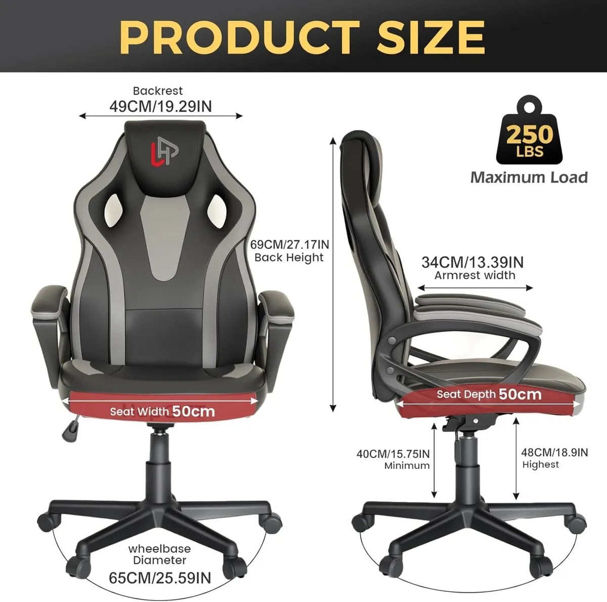 Office Chair Ergonomic Computer for Home - Image 3