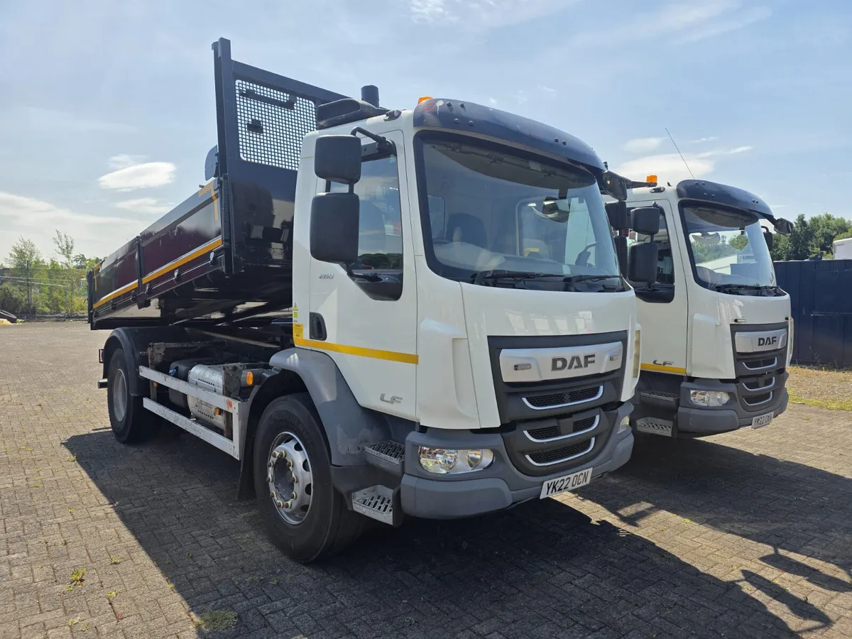 2022 DAF LF 260 4X2 Tipper 18 Ton gross - Image 1