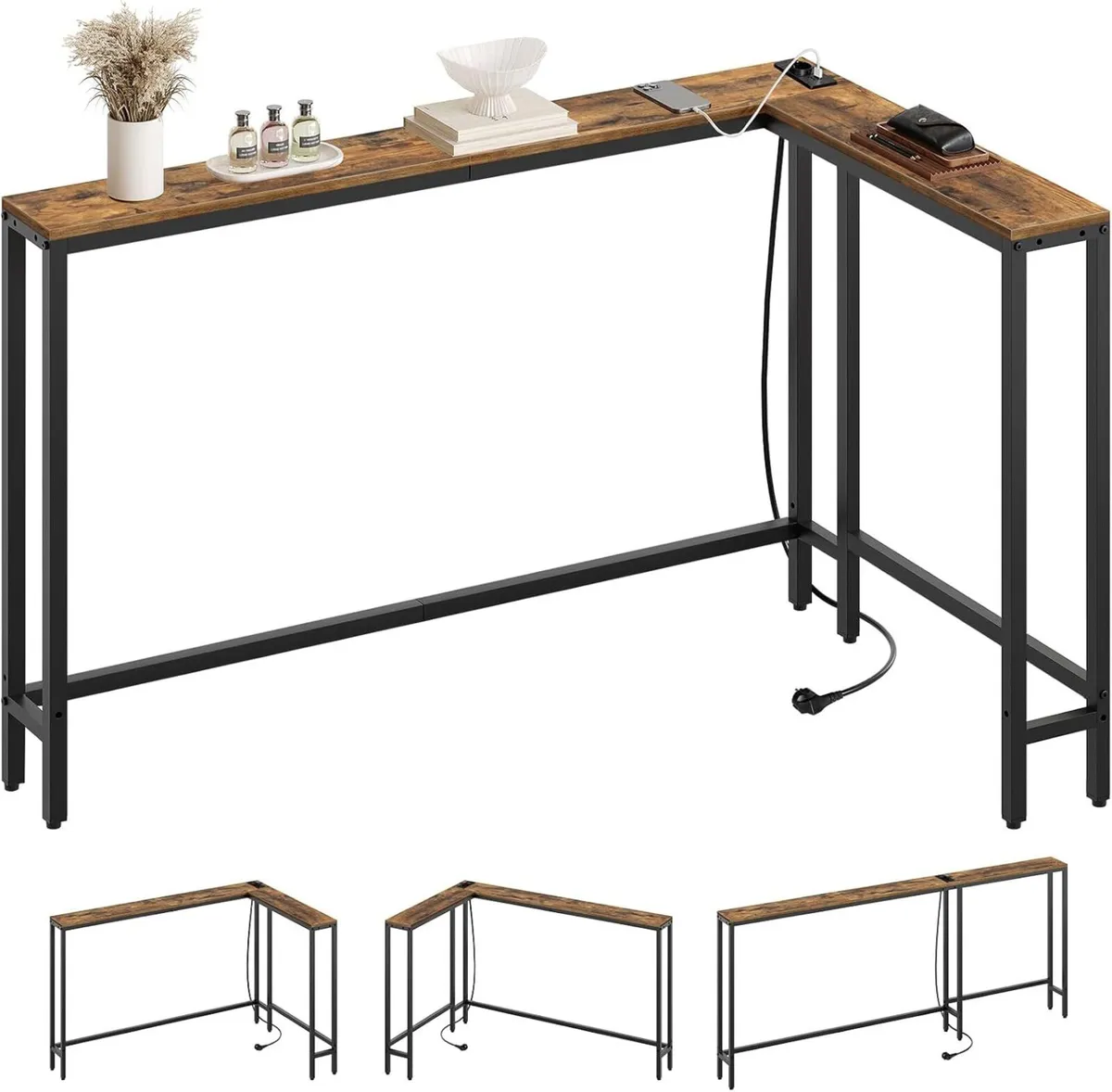Narrow Console Table Entrance 15CM Wide Hallway - Image 1